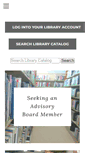 Mobile Screenshot of harneycountylibrary.org